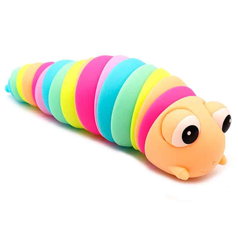 Игрушка антистресс Finger Slug Гусеница для детей (арт EPC10919M) Игрушка антистресс Finger Slug Гусеница для детей (арт EPC10919M)