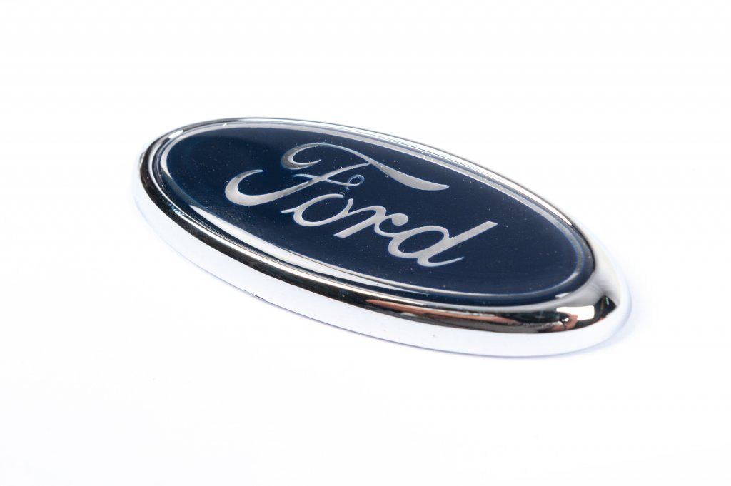 Эмблема Ford 140 мм на 58 мм Davs Auto для Ford abs-пластик Синий