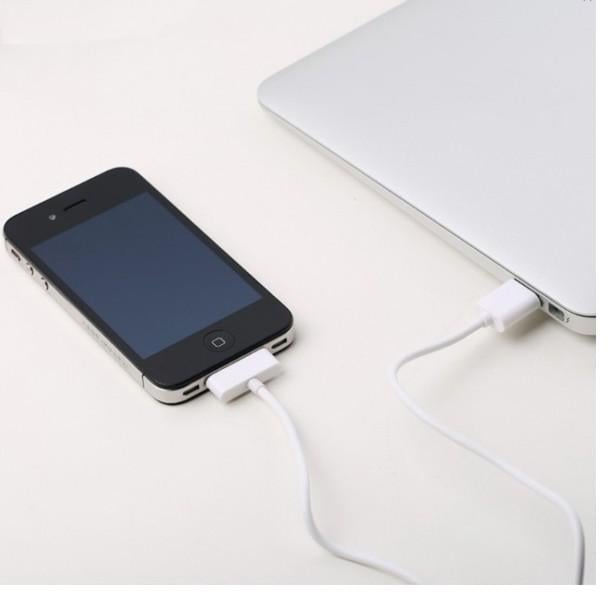 Кабель Remax 30pin Fast Charging iPhone 4/4s 100 см White - фото 3