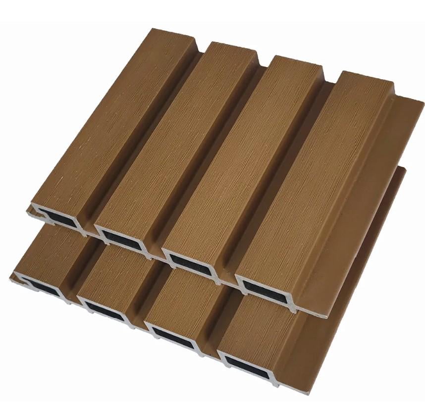 Панель фасадна Ardoline 3D рейка ДПК 220х25х2900 мм Teak (35795822) Панель фасадна Ardoline 3D рейка ДПК 220х25х2900 мм Teak (35795822)
