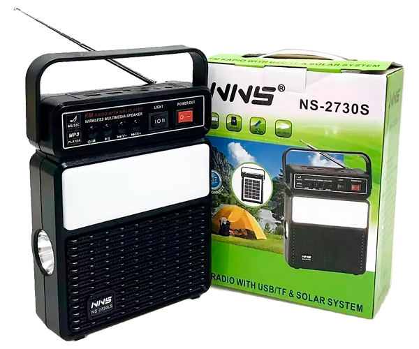 Кемпинговый фонарь NS-2730S с FM-радио и MP3/MP4 (45590-NS-2730S_335)