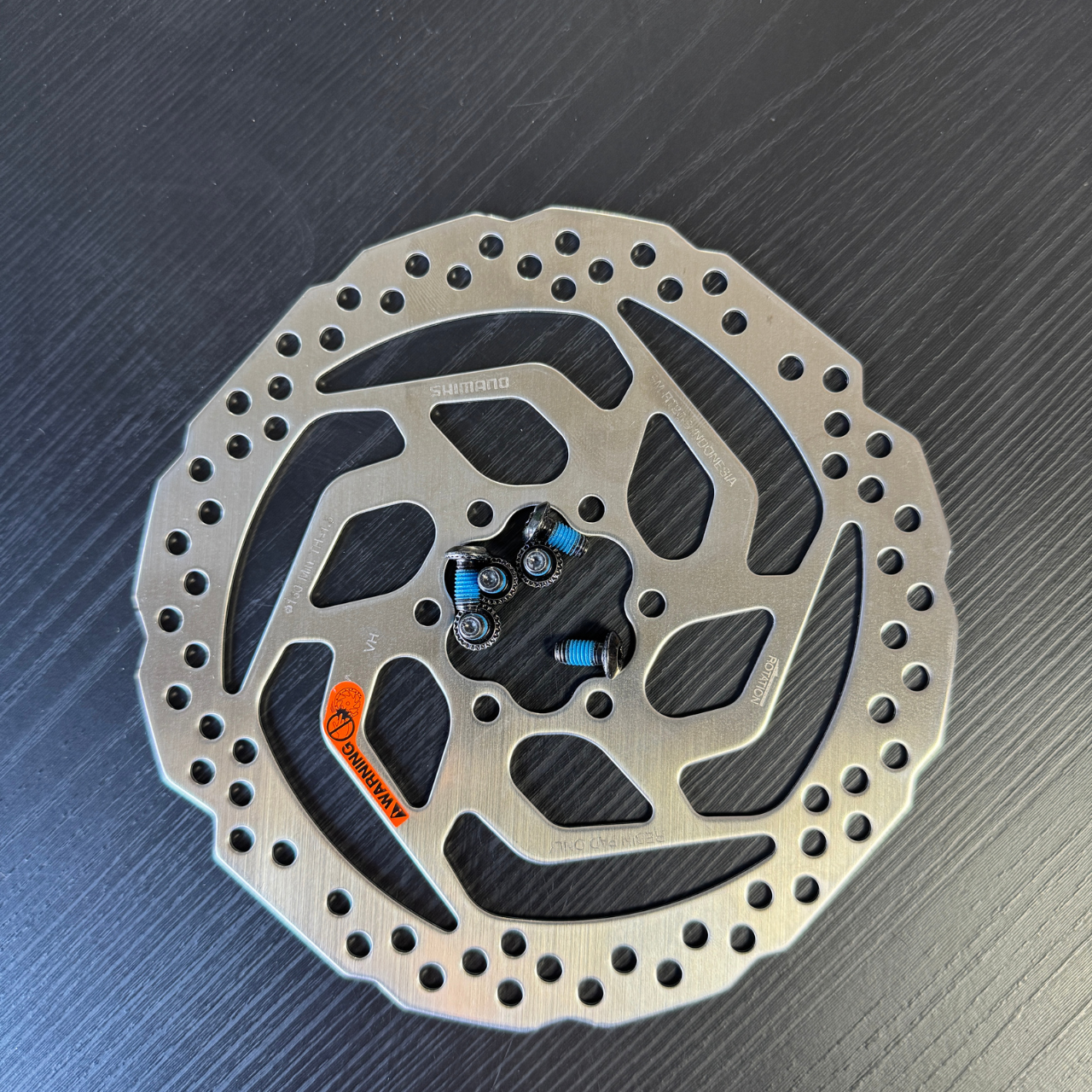 Ротор велосипедный Shimano Malasia 160 мм/тормозной Диск Shimano Malasia 160 на велосипед под 6 болтов