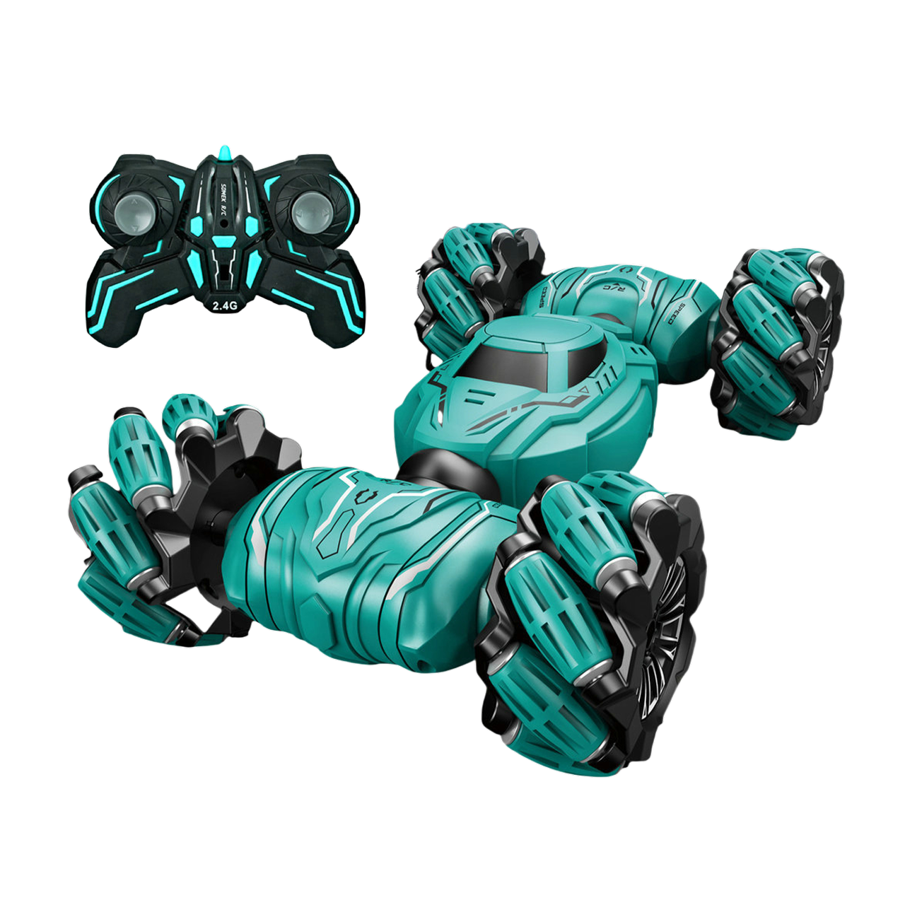 Радіокерований машинка трюкова акумуляторна перевертиш з браслетом (1752056883769)