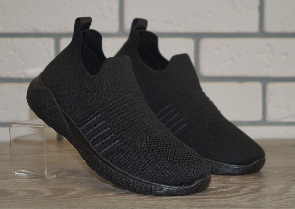 Кросівки підліткові текстильні Swin shoes р. 38 24,5 см Чорний (31529-38) - фото 7 Кросівки підліткові текстильні Swin shoes р. 38 24,5 см Чорний (31529-38) - фото 7