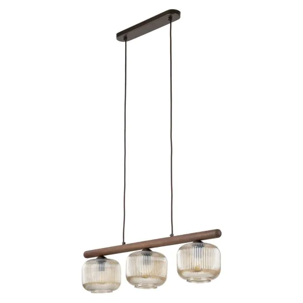 Подвесной светильник TK Lighting 11069 Salvia E14 3x10W IP20 Коричневый (11069)