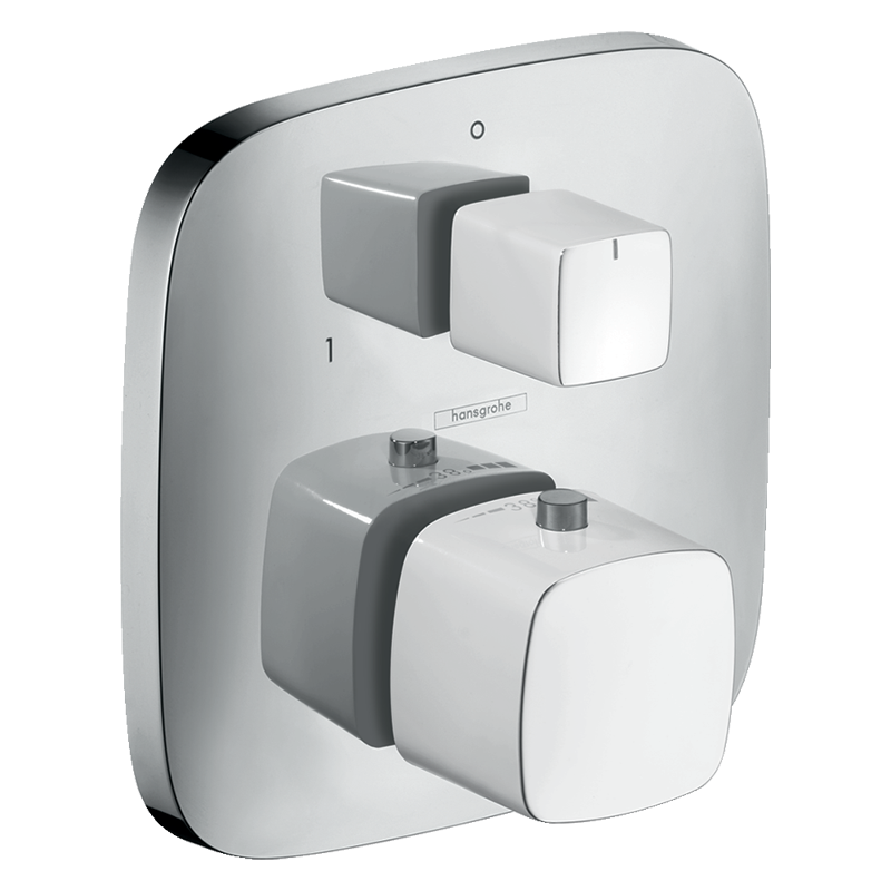 Термостат Hansgrohe PuraVida Білий/Хром (15771400)
