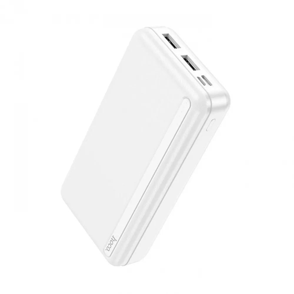 Портативное зарядное Hoco J91A 20000 mAh 2xUSB/Type-C Белый