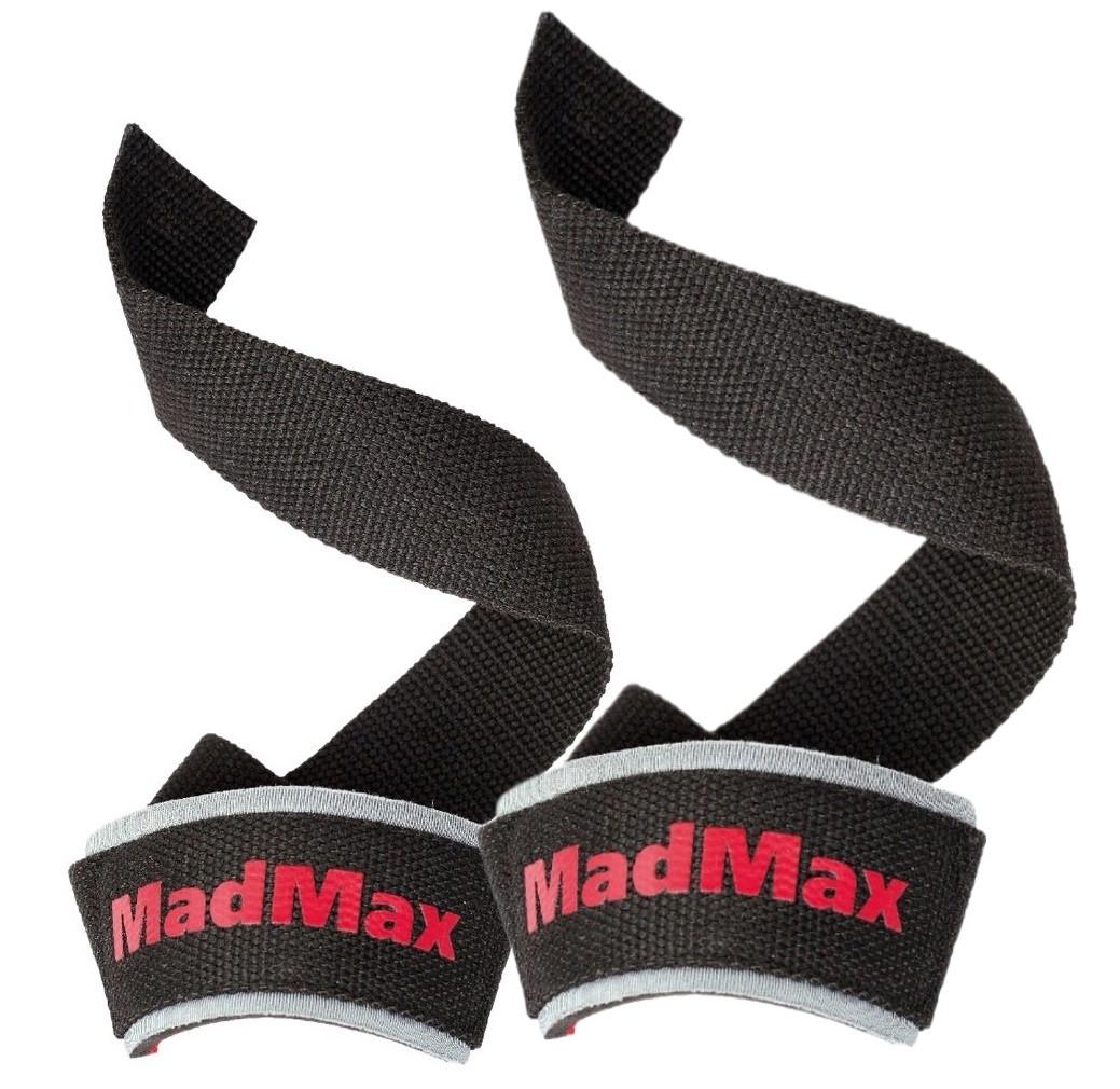 Лямки для тяги MadMax MFA-267 PWR Straps Black/Grey/Red (21398871)