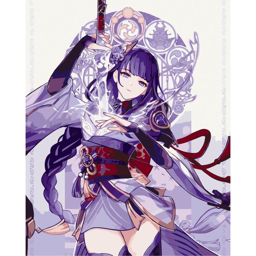 Картина по номерам ART CRAFT Райден Шегун 40x50 см Разноцветный (PM-194-K-38)