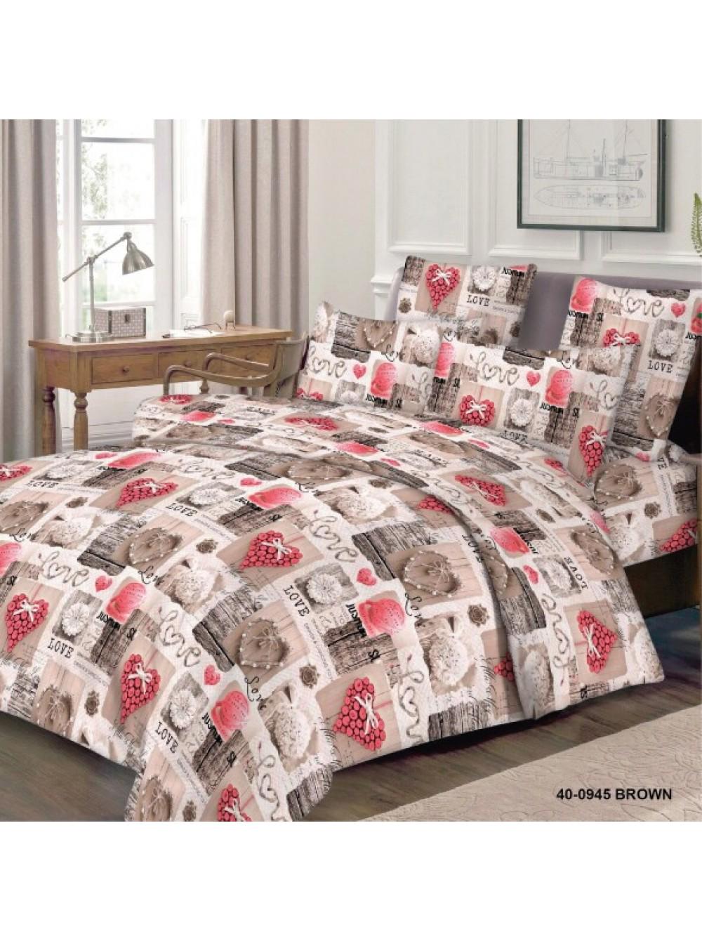 Комплект постельного белья Vital-Textile Бязь Голд Люкс двуспальный 180х220 см (BL2-215)