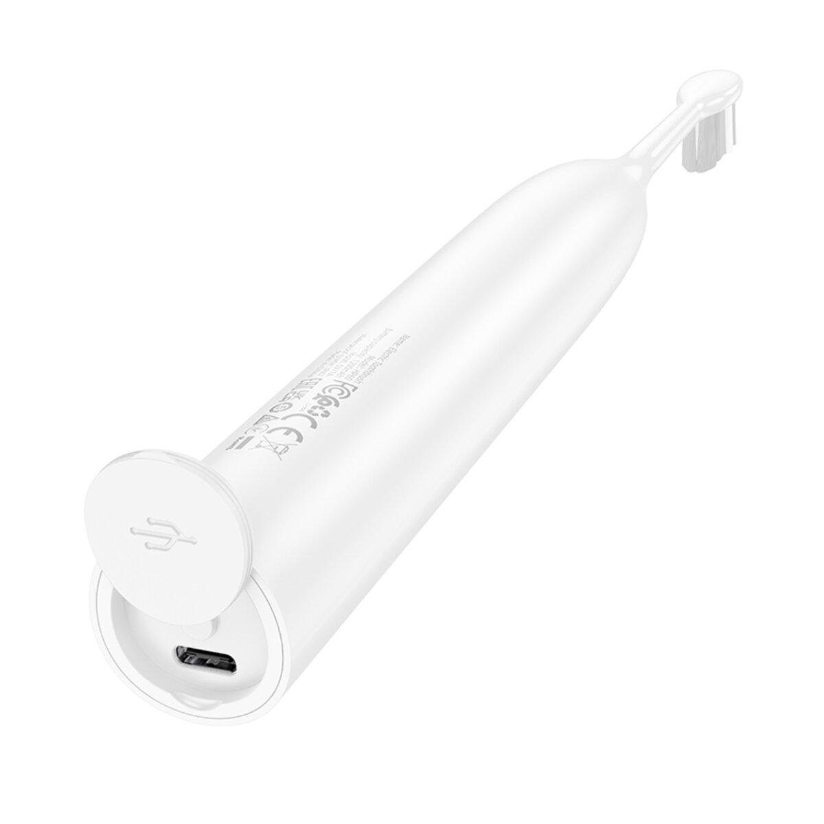 Електрична зубна щітка Hoco HP60 1200 mAh White (6942007631686) - фото 3 Електрична зубна щітка Hoco HP60 1200 mAh White (6942007631686) - фото 3