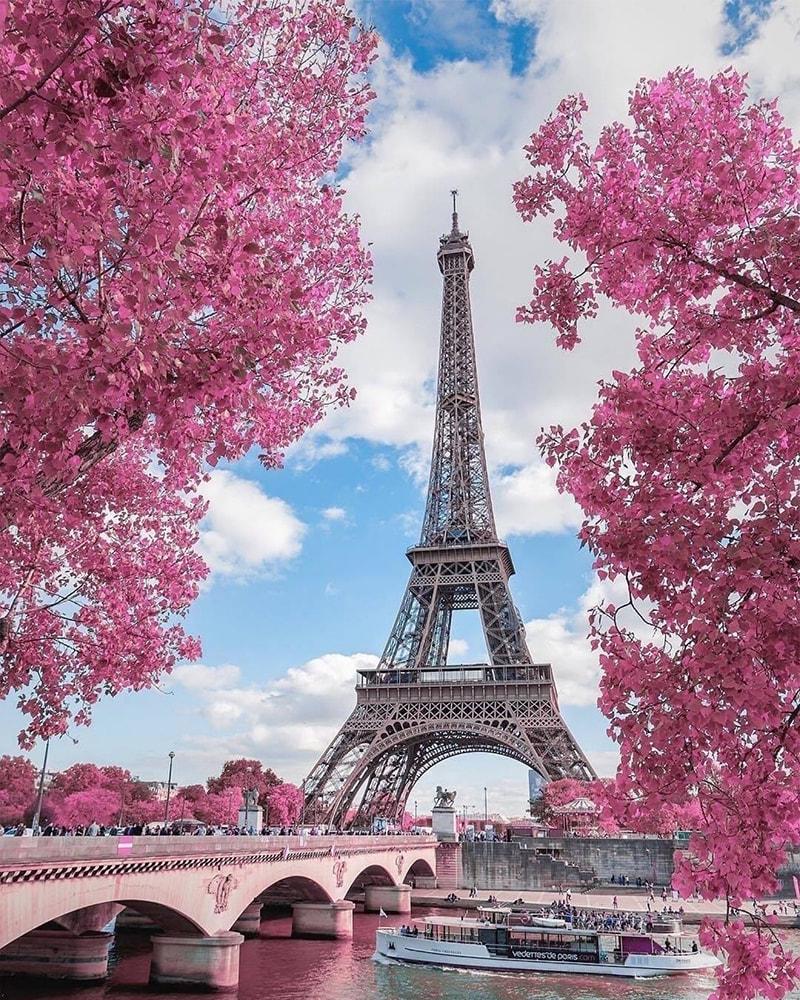 Картина по номерам Brushme SH29271 Весна в Париже 40x50 см (19588)