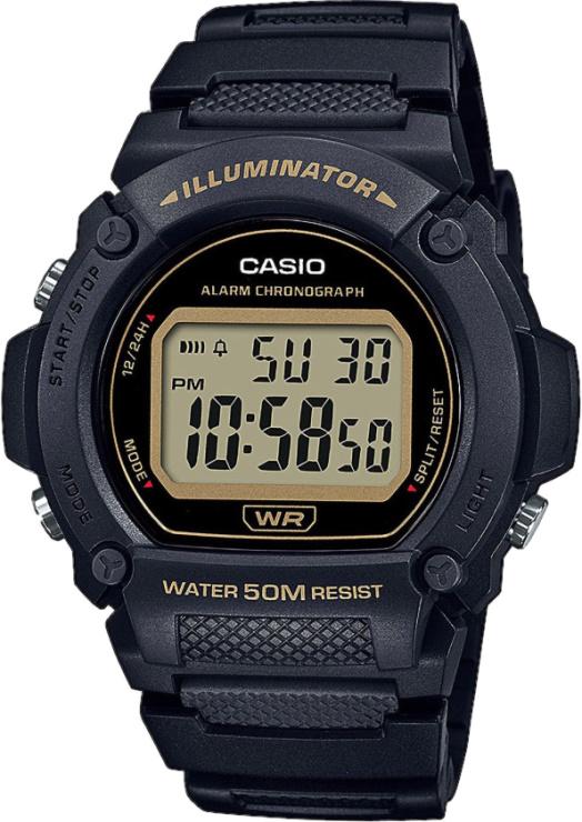 Наручний годинник чоловічий Casio W-219H-1A2VEF (907279)