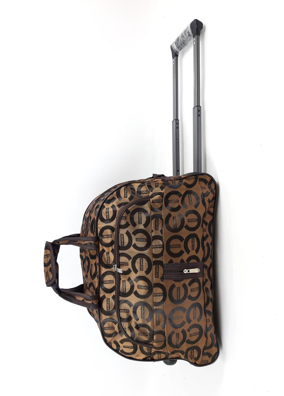 Сумка на колесах 60х32х36 см 65 л Коричневый (1505-1) - фото 5 Сумка на колесах 60х32х36 см 65 л Коричневый (1505-1) - фото 5