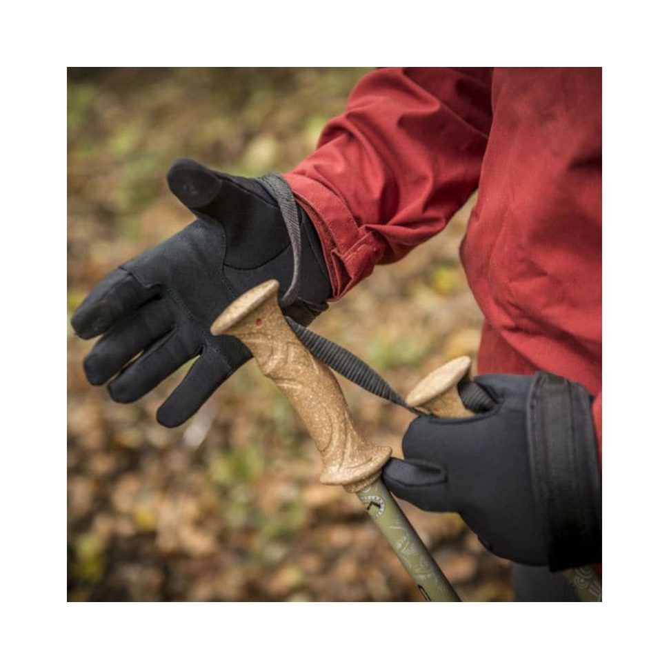 Рукавички для туризму HELIKON-TEX Tracker Outback Gloves S Black (RK-TCO-RP-01-B03) - фото 6