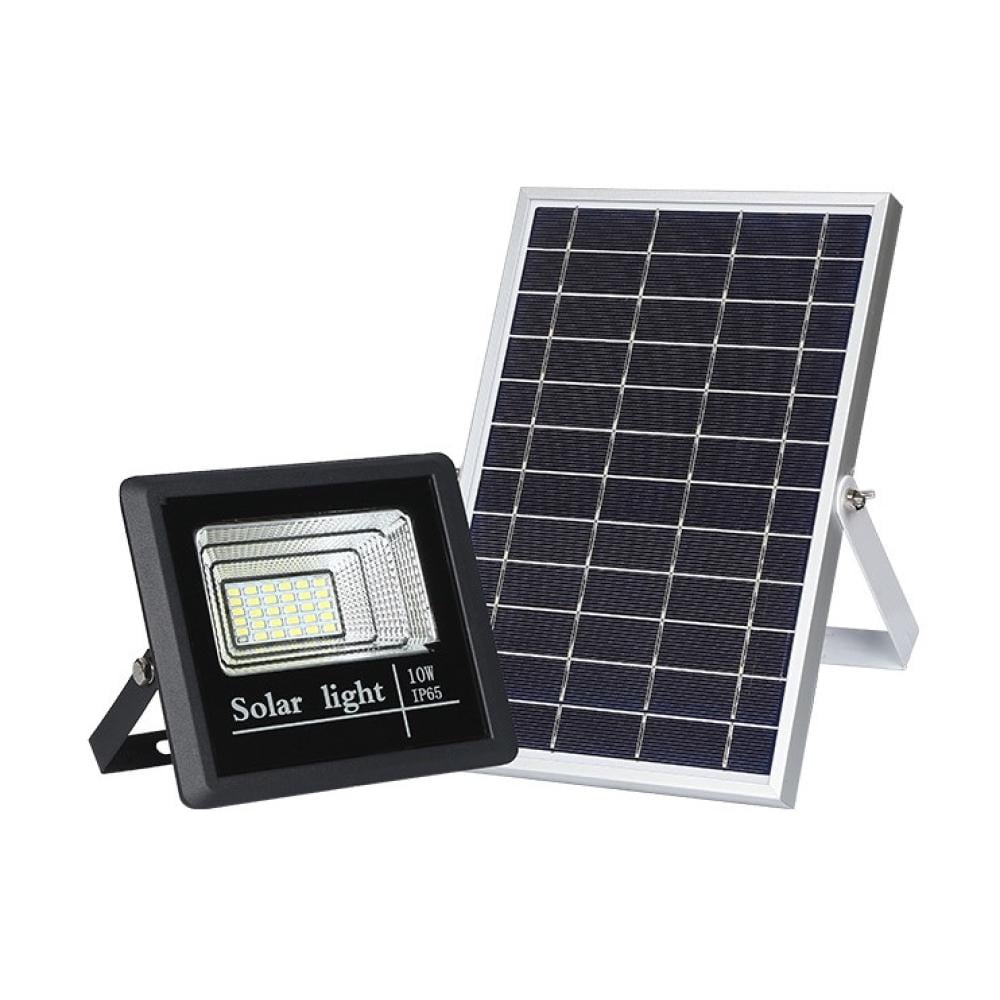 Прожектор с солнечной панелью Искра Led solar flood light 10 Вт 6500 К (2303705503) Прожектор с солнечной панелью Искра Led solar flood light 10 Вт 6500 К (2303705503)