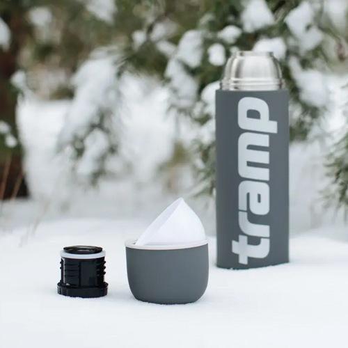Термос Tramp Soft Touch 0,75 л 25х9х9 см Сірий (UTRC-108) - фото 8