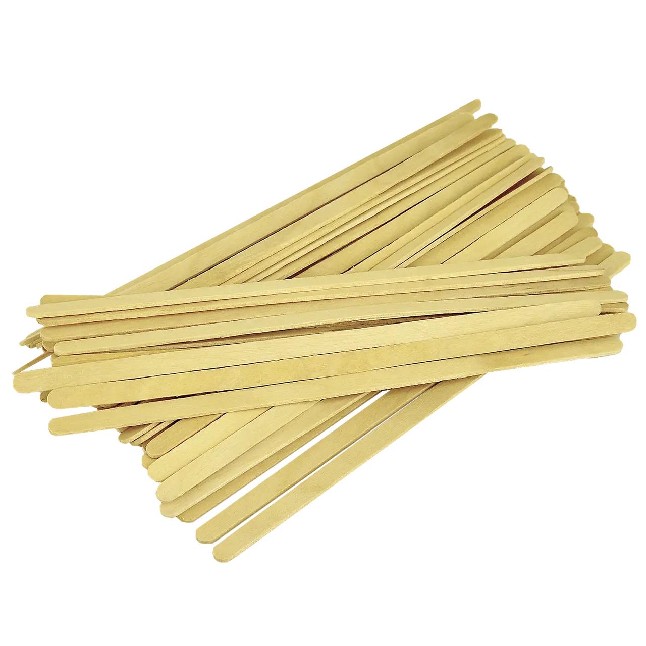 Мішалка дерев'яна 18 см у картонній упаковці 1000 шт. - фото 2