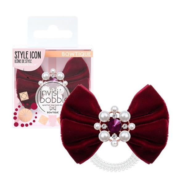 Резинка-браслет для волос Invisibobble BOWTIQUE British Royal Take A Bow