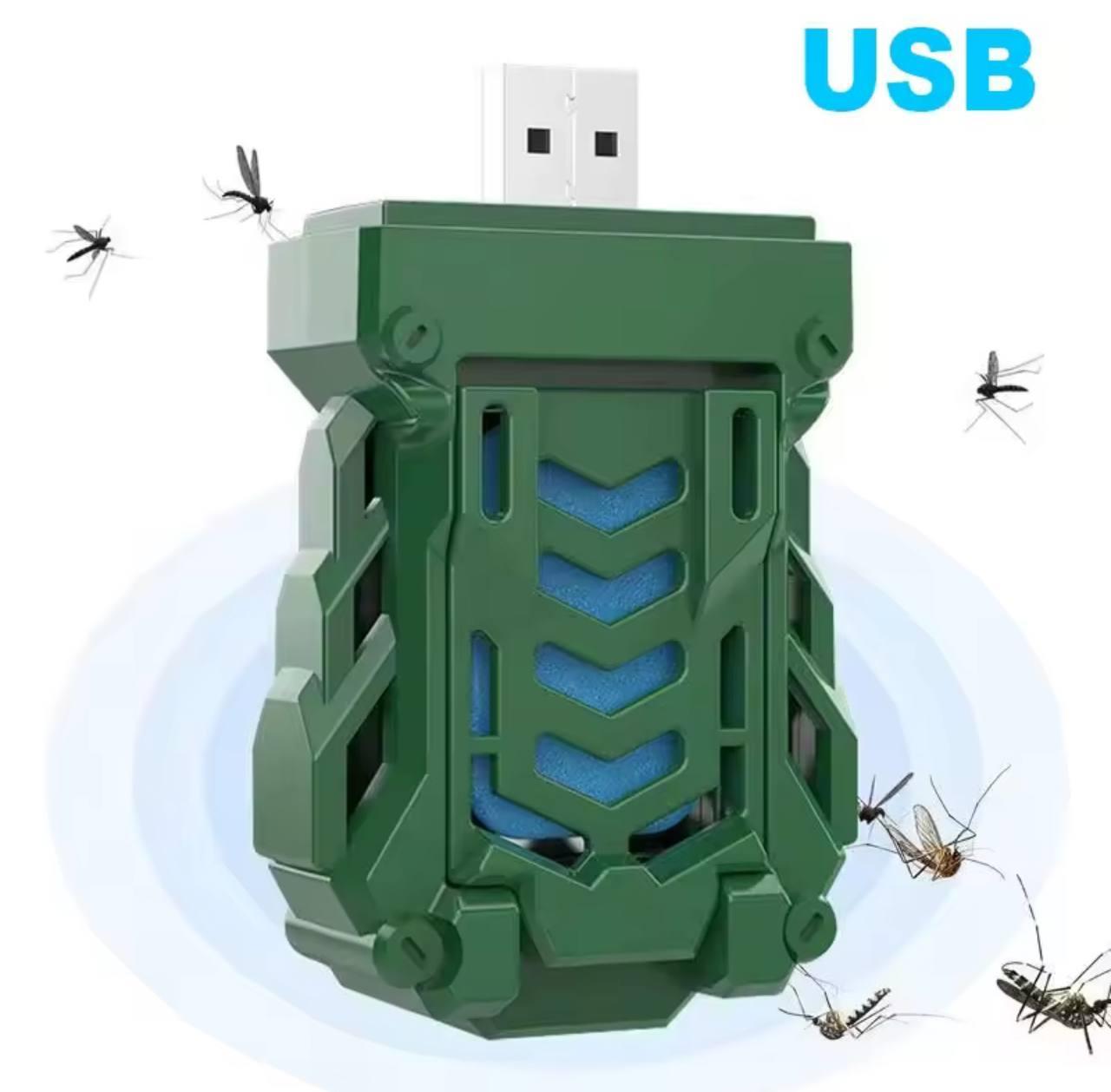 Репелент від комарів портативний Mini USB Green (94y-ypx-z89) - фото 6