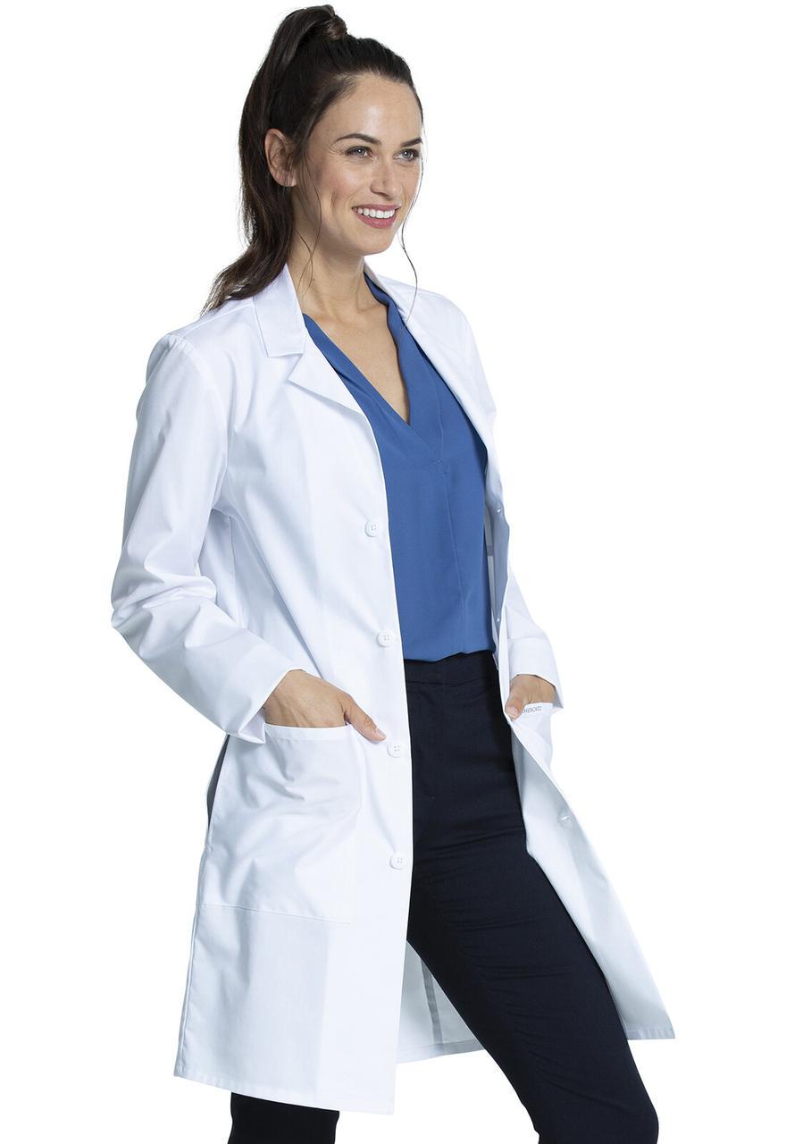 Халат унисекс медицинский лабораторный Cherokee 38" 97 см L Белый (CKE460/WHT/L) - фото 6 Халат унисекс медицинский лабораторный Cherokee 38" 97 см L Белый (CKE460/WHT/L) - фото 6