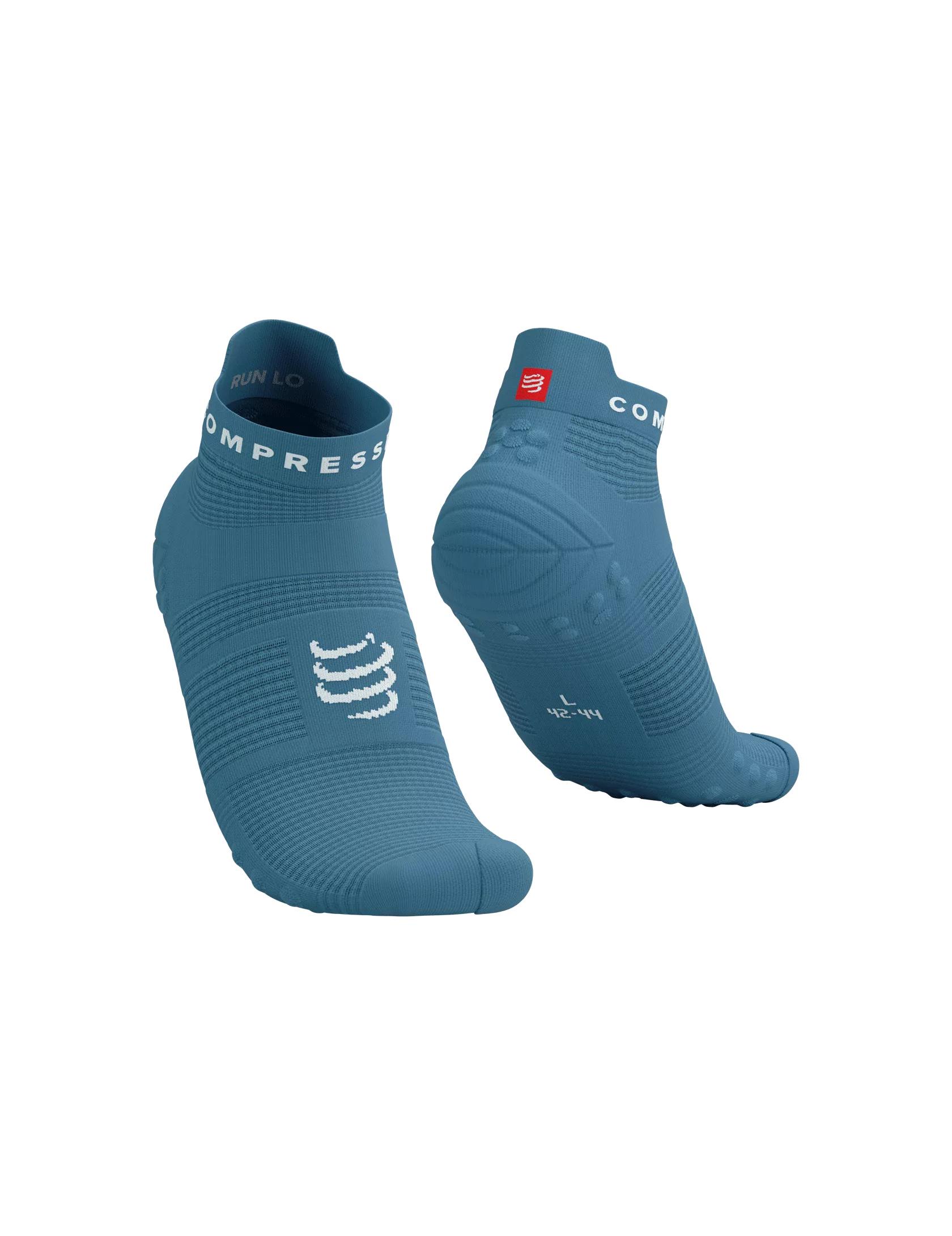 Шкарпетки Compressport Pro Racing Socks V4.0 Run low T1 Niagara Blue/White (7af1d89c)