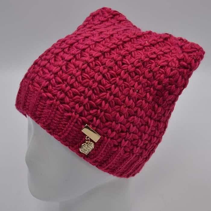 Шапка Lirus Магия полушерстяная двойная 55-57 Малиновый Шапка Lirus Магия полушерстяная двойная 55-57 Малиновый