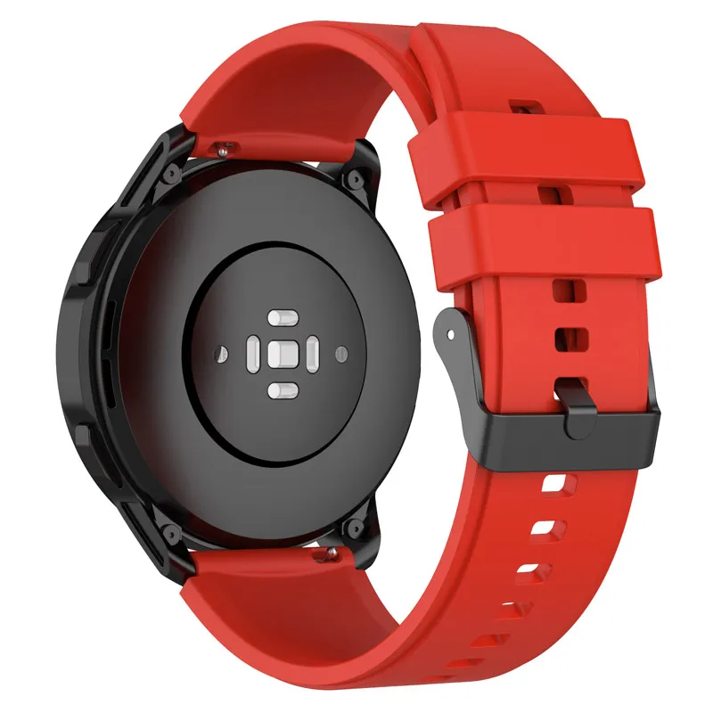 Ремінець силіконовий Watchbands GT для Samsung Galaxy Watch 4 Classic 42 мм Червоний (EP06-6WB78622709)