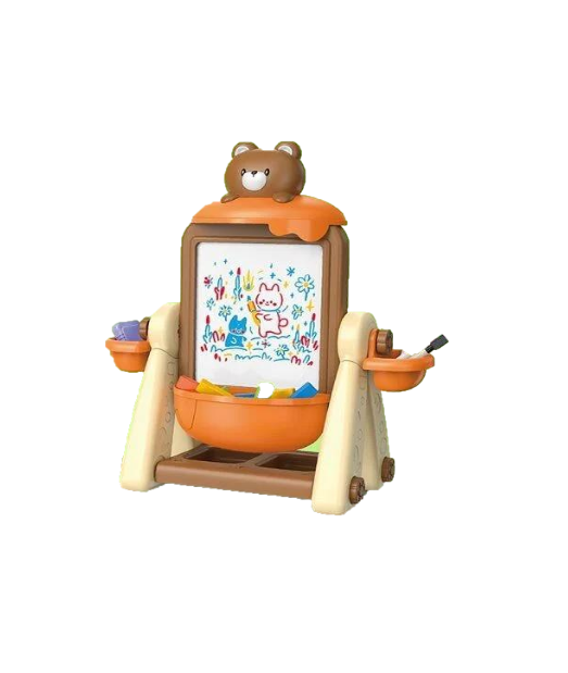 Мольберт 899-93 Y 8 двусторонний рисунок маркерами/механический тетрис/маркеры пиши-витирай (166175) - фото 3