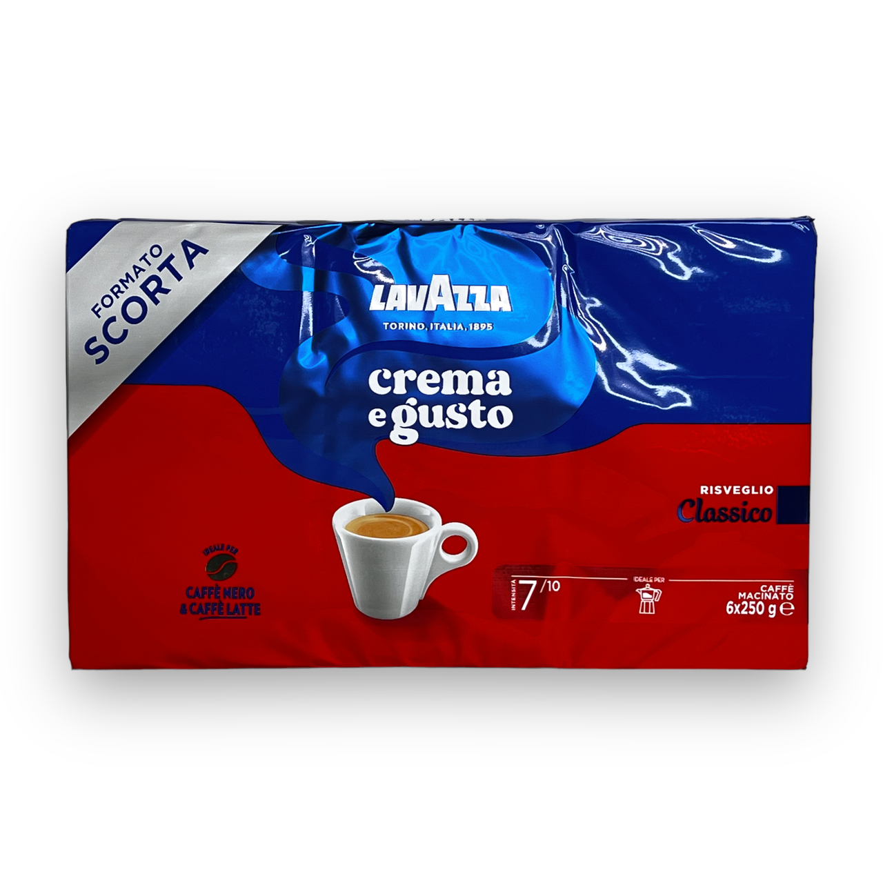 Кофе молотый Lavazza crema e gusto classico купаж 250 г (1891304716) Кофе молотый Lavazza crema e gusto classico купаж 250 г (1891304716)
