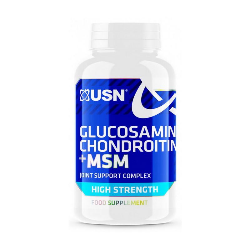 Комплекс для суглобів і зв'язок USN Glucosamine Chondroitin MSM 90 капс. (21986-01)