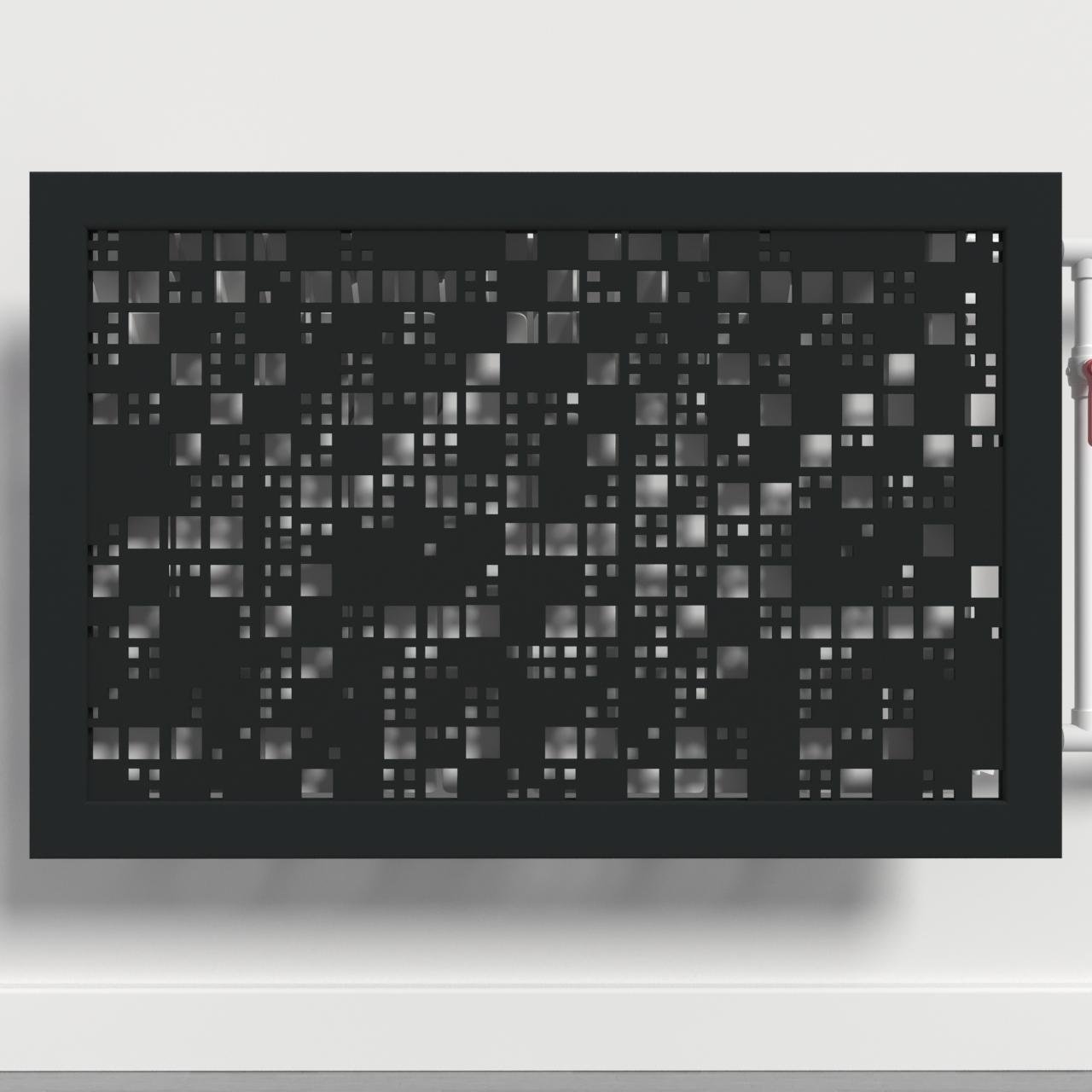 Решітка-екран на батарею SMARTWOOD 600 мм Чорний (R20622107)