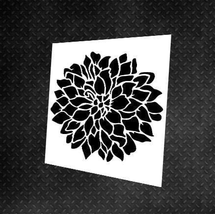 Трафарет многоразовый DFA Природа 72 для штукатурки и краски (P00072)