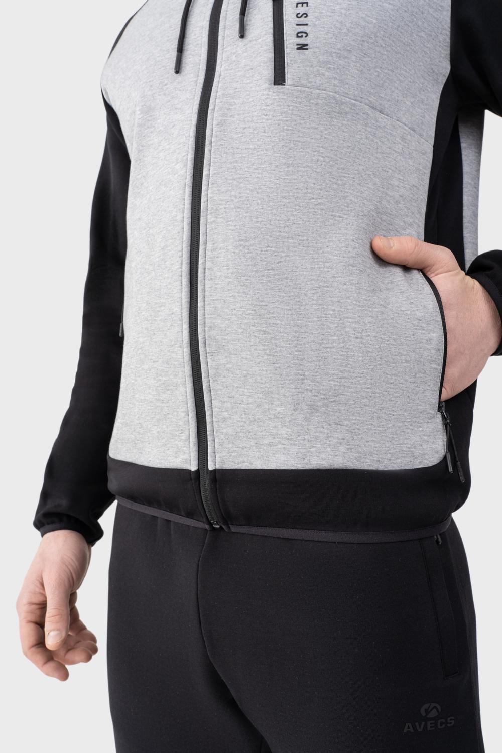 Спортивный костюм Avecs 50469-1 2XL Светло-серый - фото 4 Спортивный костюм Avecs 50469-1 2XL Светло-серый - фото 4