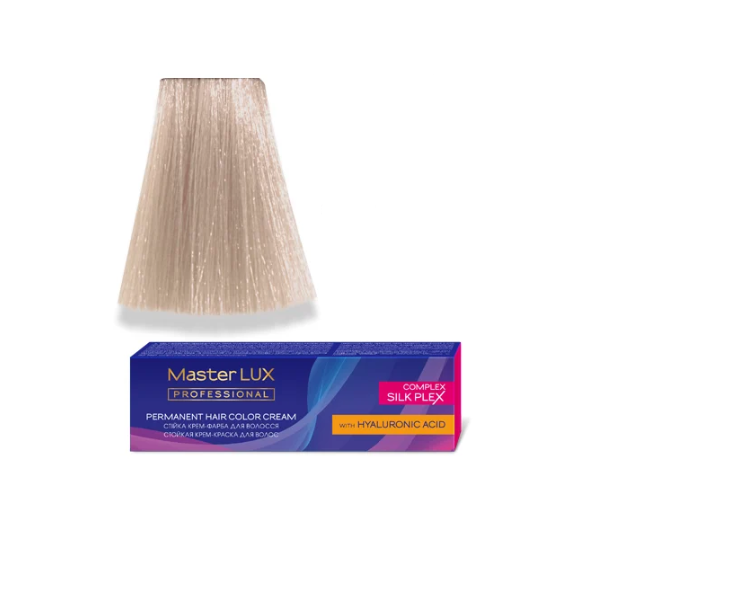 Крем-краска для волос стойкая Master LUX 12.16 специальный блонд 60 мл Пепелято-Фиолетовый