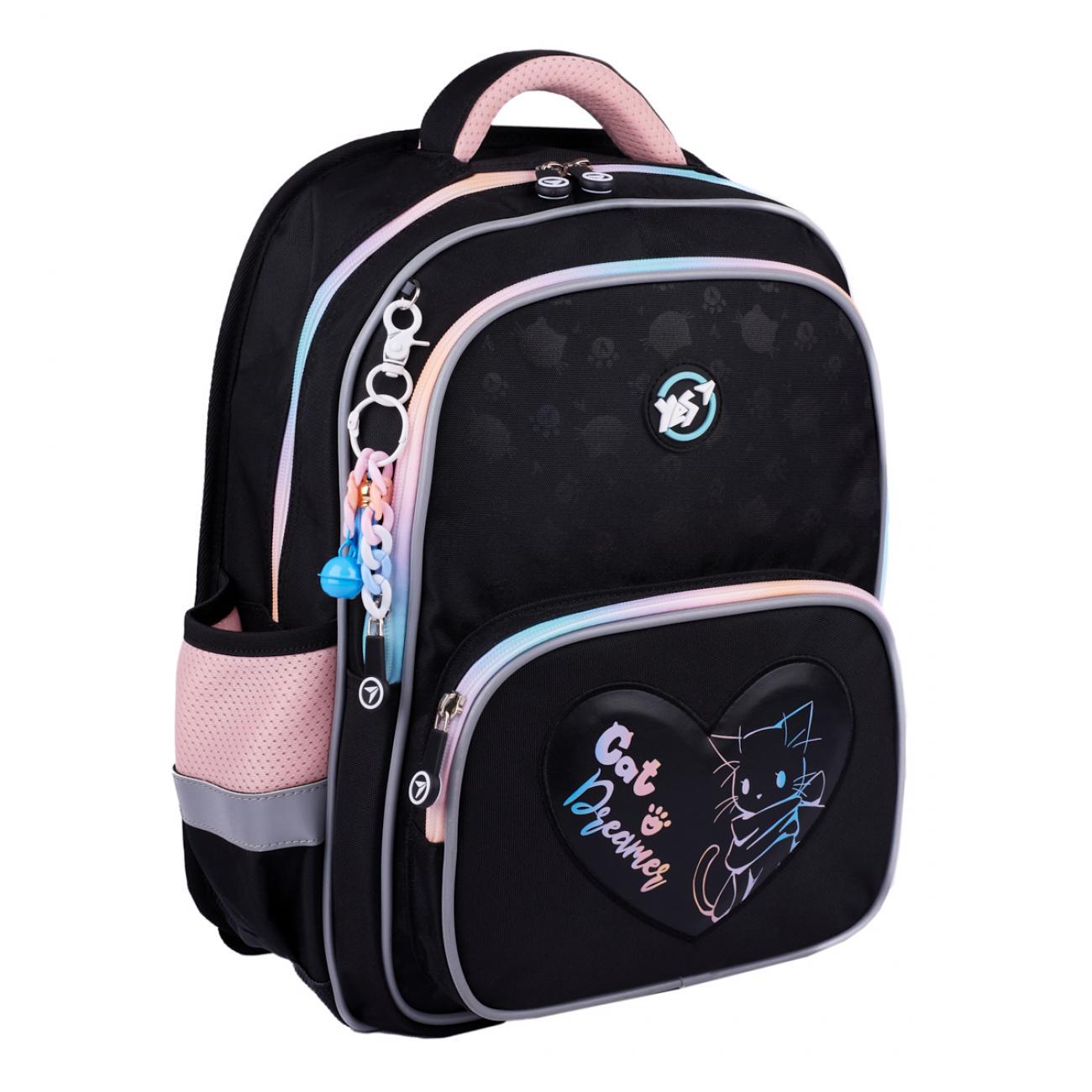Рюкзак YES Cat Dreamer 38x30x15 см 17 л Черный (550010)