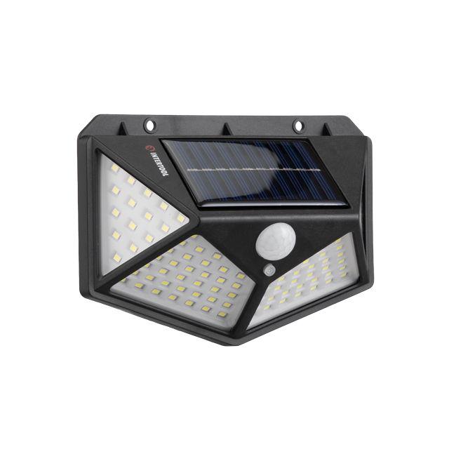 Світильник Intertool LB-0113 акумуляторний настінний вуличний 100SMD сонячна панель/датчик руху