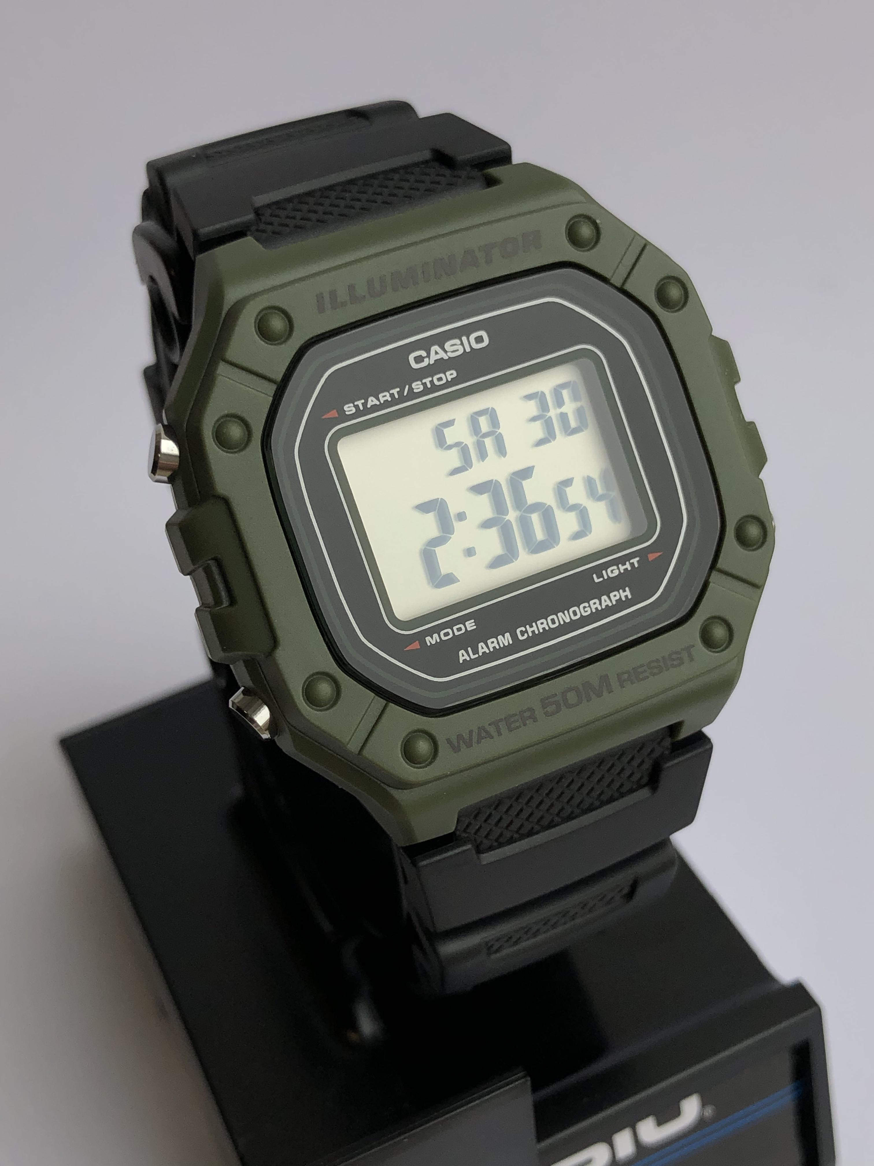 Годинник чоловічий Casio W-218H-3AVCF (006) - фото 2