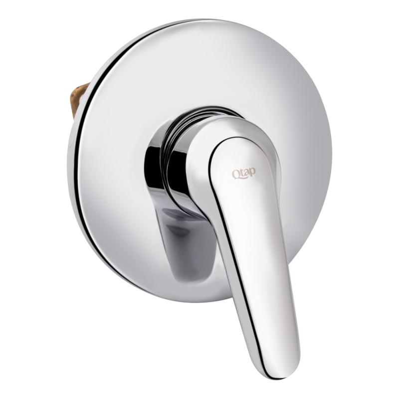 Смеситель для душа скрытого монтажа Q-tap Olsava QTOS6012107OC Хром (77391)