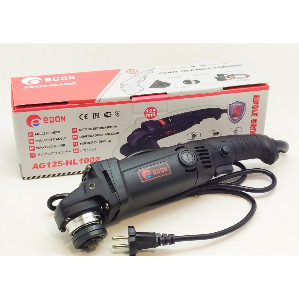 Кутошліфувальна машина Edon AG-125/HL1002