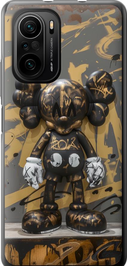 Чехол на Xiaomi Poco F3 Bronze kaws (6097t-2280-42517)