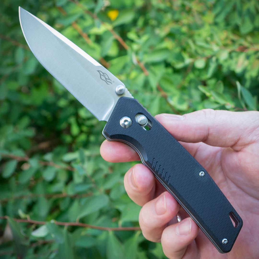 Нож складной Firebird FB7601-BK сталь 440C/рукоять G10 Черный (FB7601-BK) - фото 8