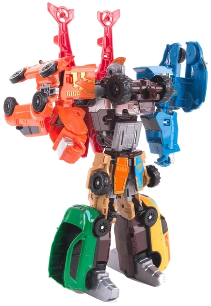 Робот Септан Гіга трансформер 7в1 в коробці 7 машин (1528) - фото 3 Робот Септан Гіга трансформер 7в1 в коробці 7 машин (1528) - фото 3