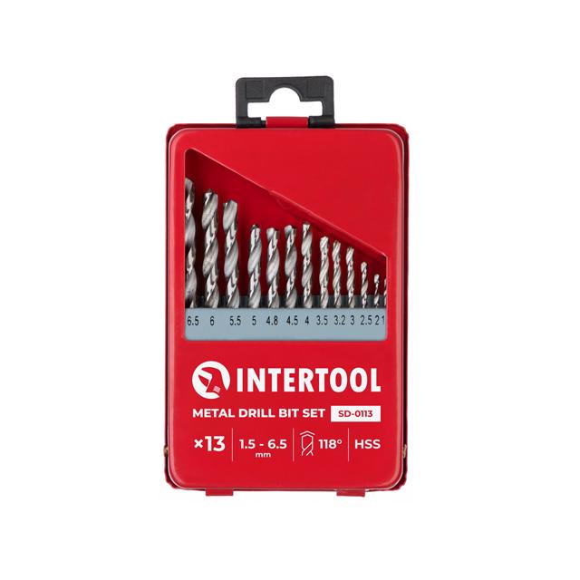 Набор сверл по металлу DIN338 HSS 10 шт. с титановым покрытием