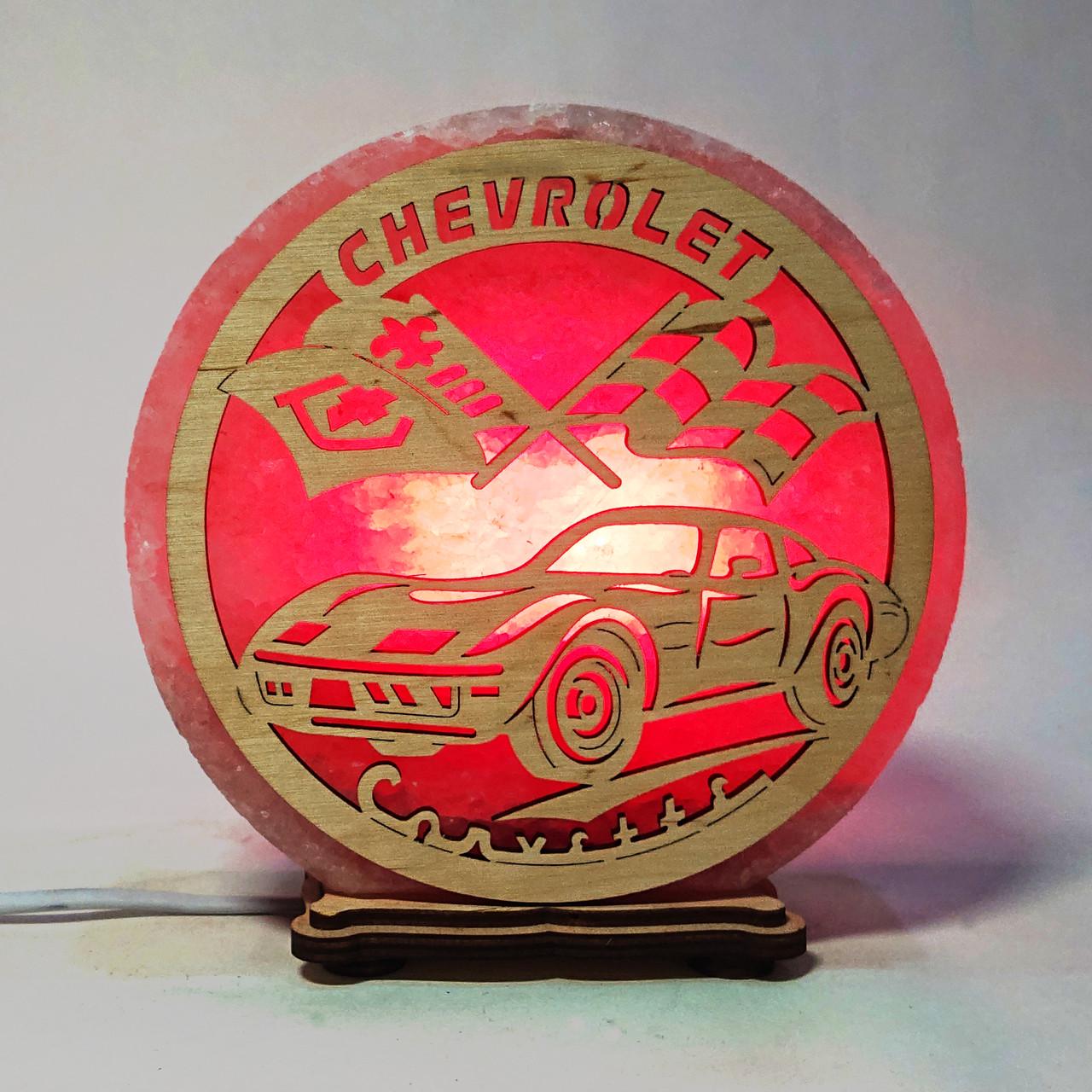 Соляной светильник Chevrolet (KБ-00009-r)