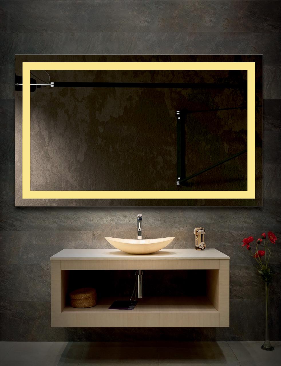 Дзеркало С3714 з LED-підсвіткою 600х800 мм (28264510) Дзеркало С3714 з LED-підсвіткою 600х800 мм (28264510)