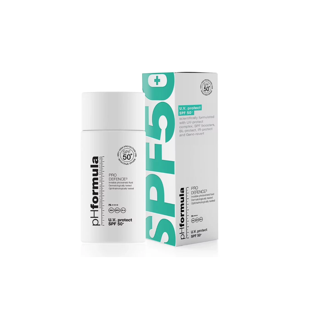 Крем сонцезахисний pHformula PRO DEFENCE3 U.V. protect SPF50+ 50 мл Крем сонцезахисний pHformula PRO DEFENCE3 U.V. protect SPF50+ 50 мл
