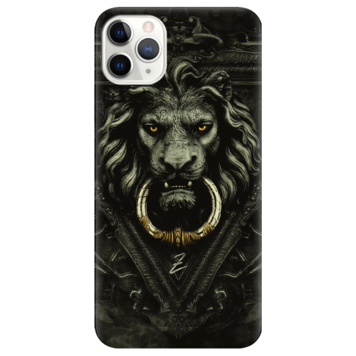 Силіконовий чохол Zorrov для Apple iPhone 11 Pro Max - Iron lion (12180040179072400)