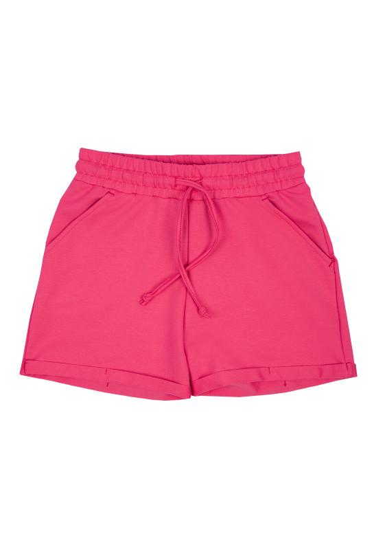 Шорти підліткові бавовняні для дівчинки GBI Teens 140 см Рожевий (13716) - фото 3 Шорти підліткові бавовняні для дівчинки GBI Teens 140 см Рожевий (13716) - фото 3