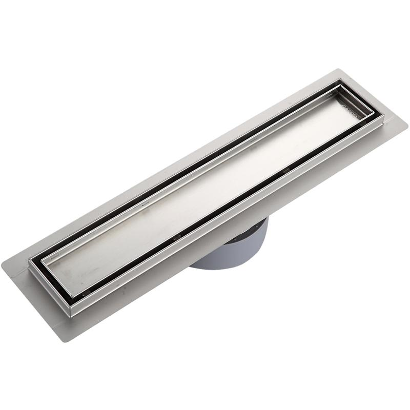 Душевой канал под плитку Gappo G84007-4 нержавеющая сталь 70х400 мм (1043331)